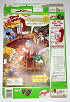 2000 Empty Apple Jacks Green Jacks Time Capsule 15OZ Cereal Box SKU U200/367