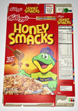 2005 Empty Kellogg's Honey Smacks 17.6OZ Cereal Box SKU U200/370