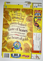 1998 Empty Honey Crunch Corn Flakes 15.1OZ Cereal Box SKU U200/354