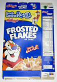 2005 Empty Frosted Flakes Robots the Movie 20OZ Cereal Box SKU U200/340