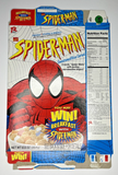 1997 Empty Marvel Comics Spider-Man 12.5OZ Cereal Box SKU U200/313