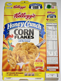 1998 Empty Honey Crunch Corn Flakes 15.1OZ Cereal Box SKU U200/339