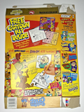 1998 Empty Golden Crisp Cartoon Kit (Not Included) 18OZ Cereal Box SKU U200/335