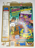 2000 Empty Golden Crisp Scooby Doo Poster Not in Box 18OZ Cereal Box U200/336