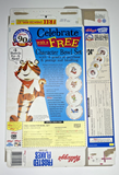 1996 Empty Kellogg's Frosted Flakes Bowl Offer 20OZ Cereal Box SKU U200/286