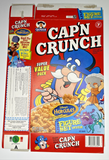 1997 Empty Cap'n Crunch Disney Hercules 22OZ Cereal Box SKU U200/305