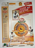 2002 Empty Honey Bunches of Oats Baseball Cards 16OZ Cereal Box SKU U200/288