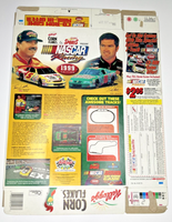 1999 Empty Kellogg's Corn Flakes NASCAR 24OZ Cereal Box SKU U200/298