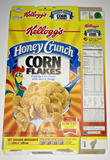 1998 Empty Kellogg's Honey Crunch Corn Flakes 21.3OZ Cereal Box SKU U200/311