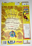 1998 Empty Kellogg's Honey Crunch Corn Flakes 21.3OZ Cereal Box SKU U200/311