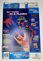 2005 Empty Rice Krispies Spidey Signal (Not in Box) 19OZ Cereal Box SKU U200/296