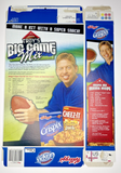 2005 Empty Crispix Troy's Big Game Mix 12OZ Cereal Box SKU U200/281