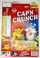 1996 Empty Cap'n Crunch The Mask Offer 16OZ Cereal Box SKU U200/269