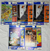 1990's-2000's Empty Frosted Flakes 25OZ Cereal Boxes Lot of 5 SKU U199/235