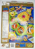 2001 Empty Golden Crips Nickelodeon Game Not Included 18OZ Cereal Box U200/263