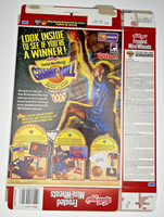 1996 Empty Kellogg's Frosted Mini-Wheats Basketball 16OZ Cereal Box SKU U200/252