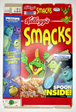 2002 Empty Smacks Monsters Inc Spoon Not Included 17.6OZ Cereal Box SKU U200/277