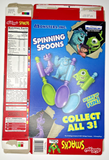 2002 Empty Smacks Monsters Inc Spoon Not Included 17.6OZ Cereal Box SKU U200/277