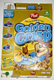 2005 Empty Post Golden Crisp Postokens 17OZ Cereal Box SKU U198/221