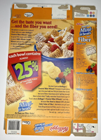 2004 Empty Kellogg's Frosted Mini-Wheats 24.3OZ Cereal Box SKU U198/197