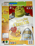 2005 Empty Honey Nut Cheerios Shrek Iron On 14OZ Cereal Box SKU U198/202