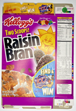 2003 Empty Kellogg's Raisin Bran Disney 25.5OZ Cereal Box SKU U198/183