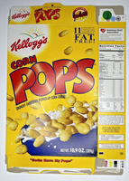 1999 Empty Kellogg's Corn Pops 10.9OZ Cereal Box SKU U198/174