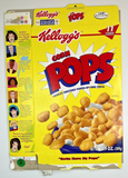 2002 Empty Kellogg's Corn Pops 10.9OZ Cereal Box SKU U198/162