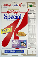 1997 Empty Kellogg's Special K 12OZ Cereal Box SKU U198/138