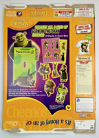 2005 Empty Honey Nut Cheerios Shrek Stickers Not Included 14OZ Cereal Box 198153