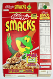 1996 Empty Kellogg's Smack Mike & Ike Not Included 17.6OZ Cereal Box SKU U198164