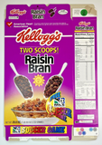 1998 Empty Kellogg's Raisin Bran Soccer 25.5OZ Cereal Box SKU U198/158