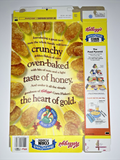 1998 Empty Kellogg's Honey Crunch Corn Flakes 21.3OZ Cereal Box SKU U198/190