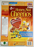 2004 Empty Honey Nut Cheerios Play Books/CDs 14OZ Cereal Box SKU U198/148