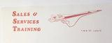 TWA  Airlines Sales & Services Training St. Louis Letterhead 11"x8.5" PB202