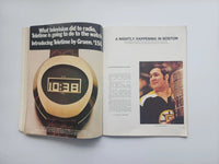 1972 St. Louis Blues National Hockey League Magazine Bob & Barclay Plager M446