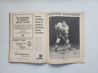 1972 St. Louis Blues National Hockey League Magazine Bob & Barclay Plager M446