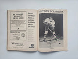 1972 St. Louis Blues National Hockey League Magazine Bob & Barclay Plager M446