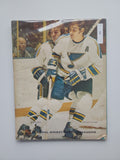 1972 St. Louis Blues National Hockey League Magazine Bob & Barclay Plager M446