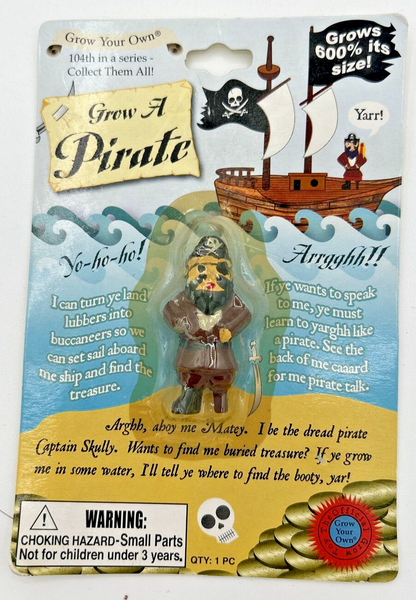 2006 Buy-Rite Inc. Grow a Pirate Growing Toy SKU U183