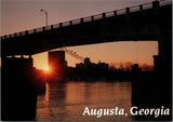 Riverfront Scene Augusta Georgia Postcard PC309