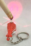 Helicopter Keychain Toy Red Light Up G28 Emergency Fire PB81