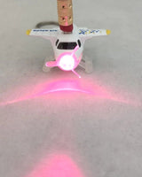 Seaplane Keychain Toy Red Light Up Air Rover Airplane PB81