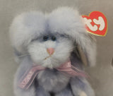 1993 Ty Beanie Baby Attic Treasure "Azalea" Retired Easter Purple Bunny BB26