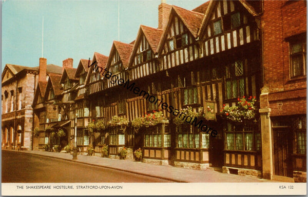 The Shakespeare Hostelrie Stratford-Upon-Avon Postcard PC327