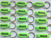 O'doul's Beer Bottle Opener Keychain Anheuser Busch Beer Lime Green Lot of 15