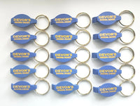 Devon's Original Shandy Beer Bottle Opener Keychain Anheuser Busch Lot of 15