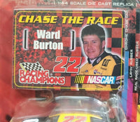 2001 Racing Champions Ward Burton #22 Chase The Race NASCAR HW21