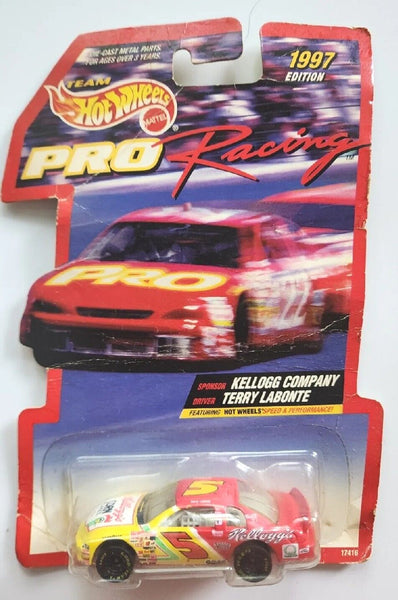 1997 Hot Wheel Pro Racing Terry Labonte Kellogg's NASCAR Winston Cup HW21