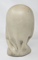 VTG 60s Marwal Chalkware 10” Bust Woman Hijab Middle Eastern African Moroccan